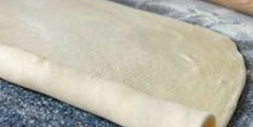 слоеная самса с тыквой