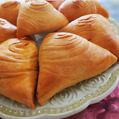 Слоеная узбекская самса