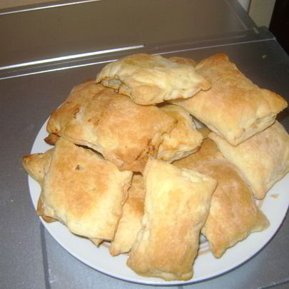 Вкусная слоеная самса