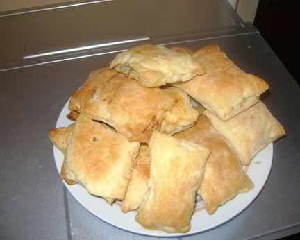 Вкусная слоеная самса