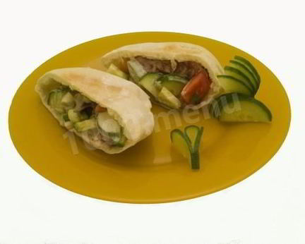 Шаурма из баранины с фаршем