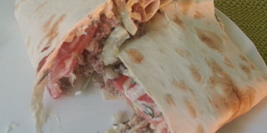 Рецепт шаурмы по-домашнему с фаршем