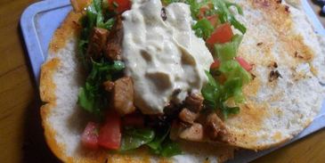 шаурма с индейкой