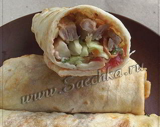 Шаурма с курицей