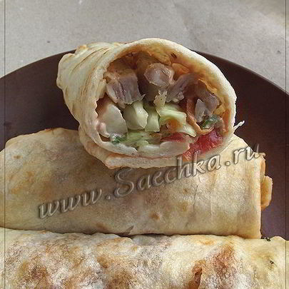 Шаурма с курицей