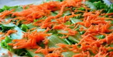 шаурма с морковью