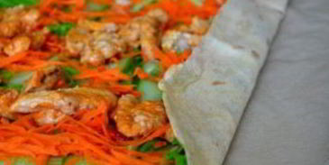 шаурма с морковью