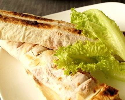 Шаурма с сосиской