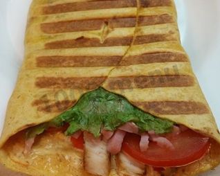 Шаурма в лепешке по-домашнему