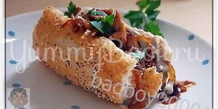 Рецепт шаурмы, в стиле фъюжен