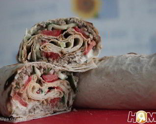 Шаверма с фаршем