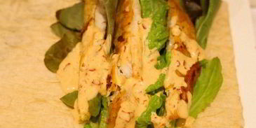 турецкая шаурма с рыбой