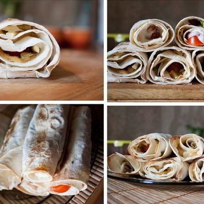 Вегетарианская шаурма