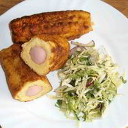 Рецепт Сосисок в картофельном тесте