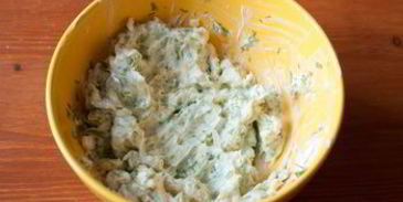 чесночные сухарики из чабатты