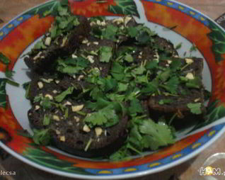 Чесночные сухарики