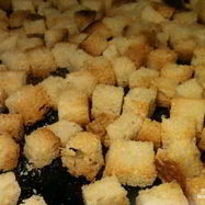 Рецепт Домашних сухариков в духовке