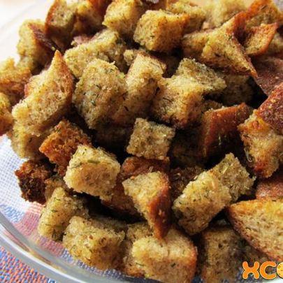 Хлебные сухарики