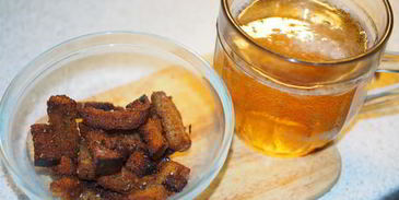 пикантные сухарики к пиву