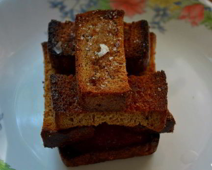 Сухарики домашние