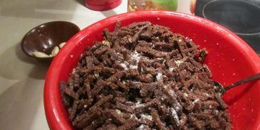 сухарики из черного хлеба с чесноком