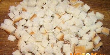 сухарики на сковороде