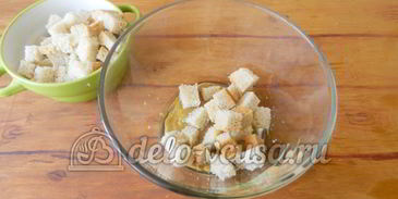 сухарики с горчицей