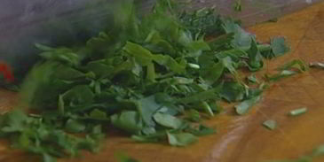 сухарики с грибной начинкой, сыром и зеленью