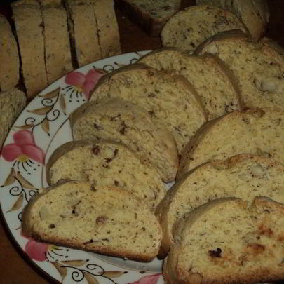 Сухарики с миндалем