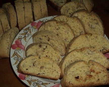 Сухарики с миндалем