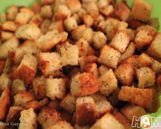 Сухарики со вкусом курицы