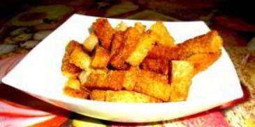 сухарики в духовке