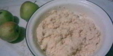 яблочные сухарики