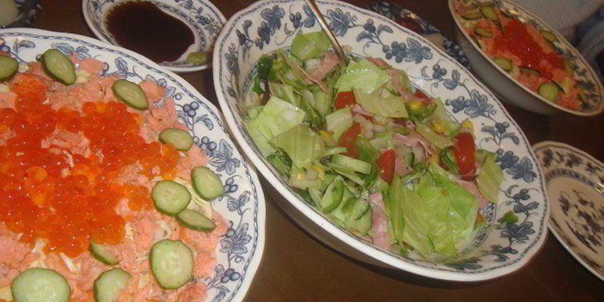 Рецепт чирашей-суш — риса с красной рыбой и икрой