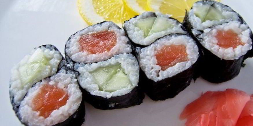 Рецепт двойного суши-ролл инь-янь