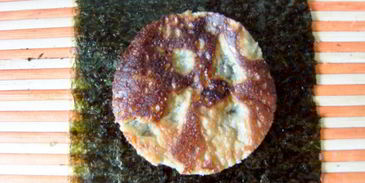 дзакуро-суши — японского омлета