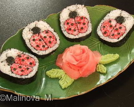 Кадзари-суши Божья коровка