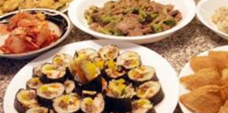 Рецепт корейские суши кима паба