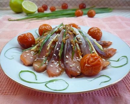 Сашими из лосося