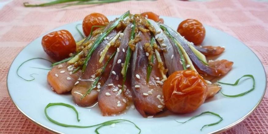 Рецепт сашими из лосося