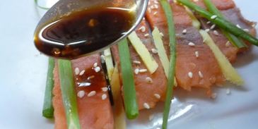 сашими из лосося