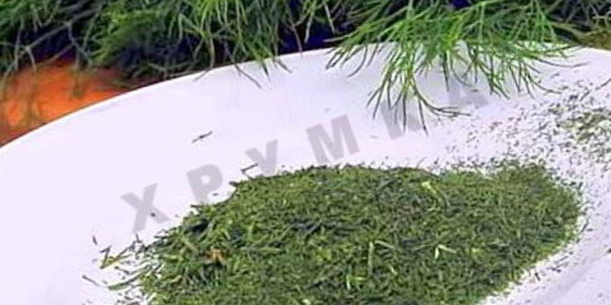 Рецепт сушеного укропа в духовке