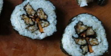 суши листья