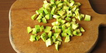 суши мини-торт с крабовыми палочками