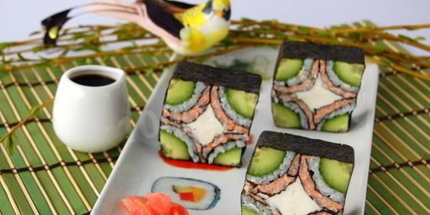 Рецепт суш мозаика