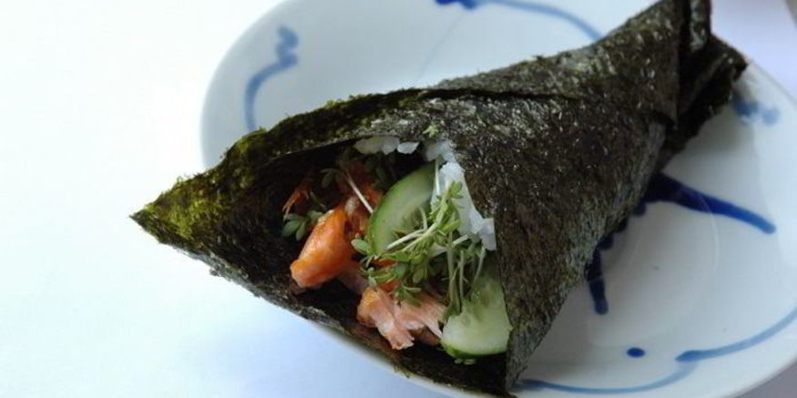 Рецепт суш-ролла с семгой