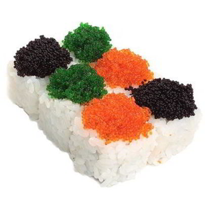 Суши с икрой летучей рыбы