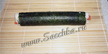 суши с крабовыми палочками