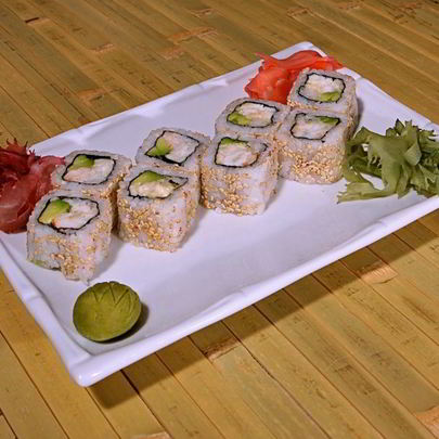 Суши с кунжутом