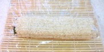 суши с кунжутом